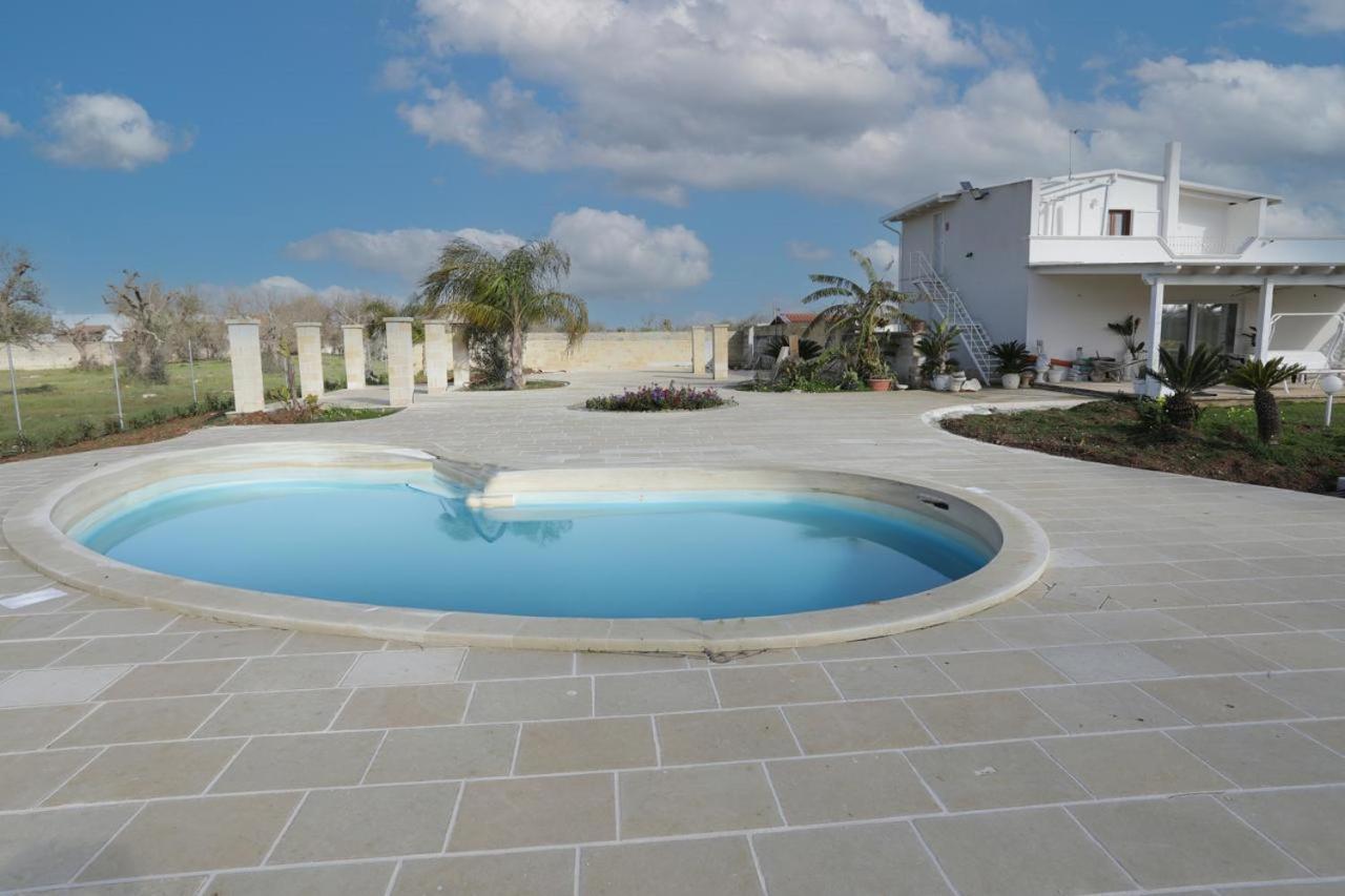 Villa Delle Stelle Con Piscina Leverano Exteriör bild